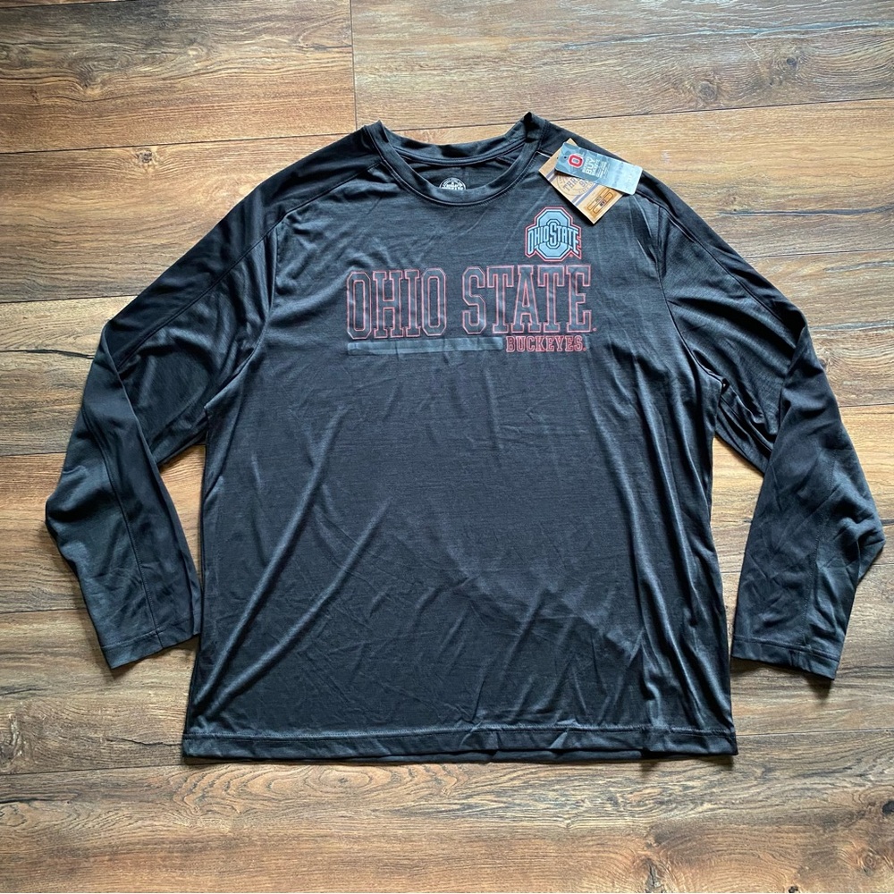 Ohio State Buckeyes • NEW • Long Sleeve Shirt 2 XL Black